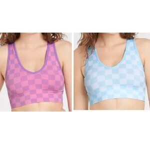 Checkered Bra Tops